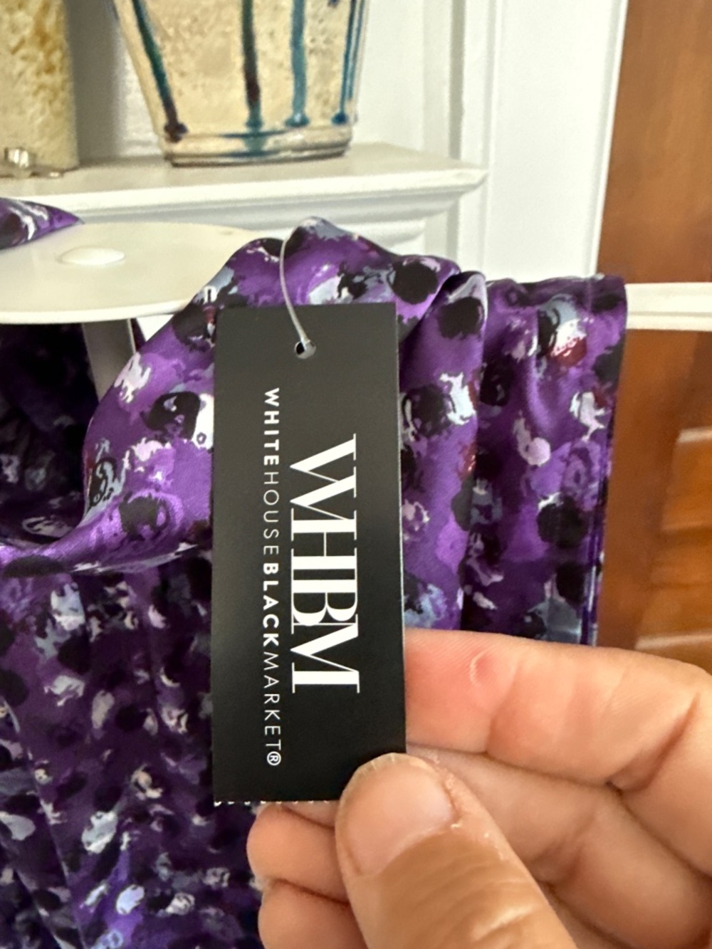 WHBM tie back shell- NWT. Retail 78‎ - Picture 4 of 9